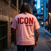 T-Shirt Icon Milano – Red Patch Statement