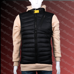 Madpino Steppweste – Hybrid-Weste ohne Kapuze