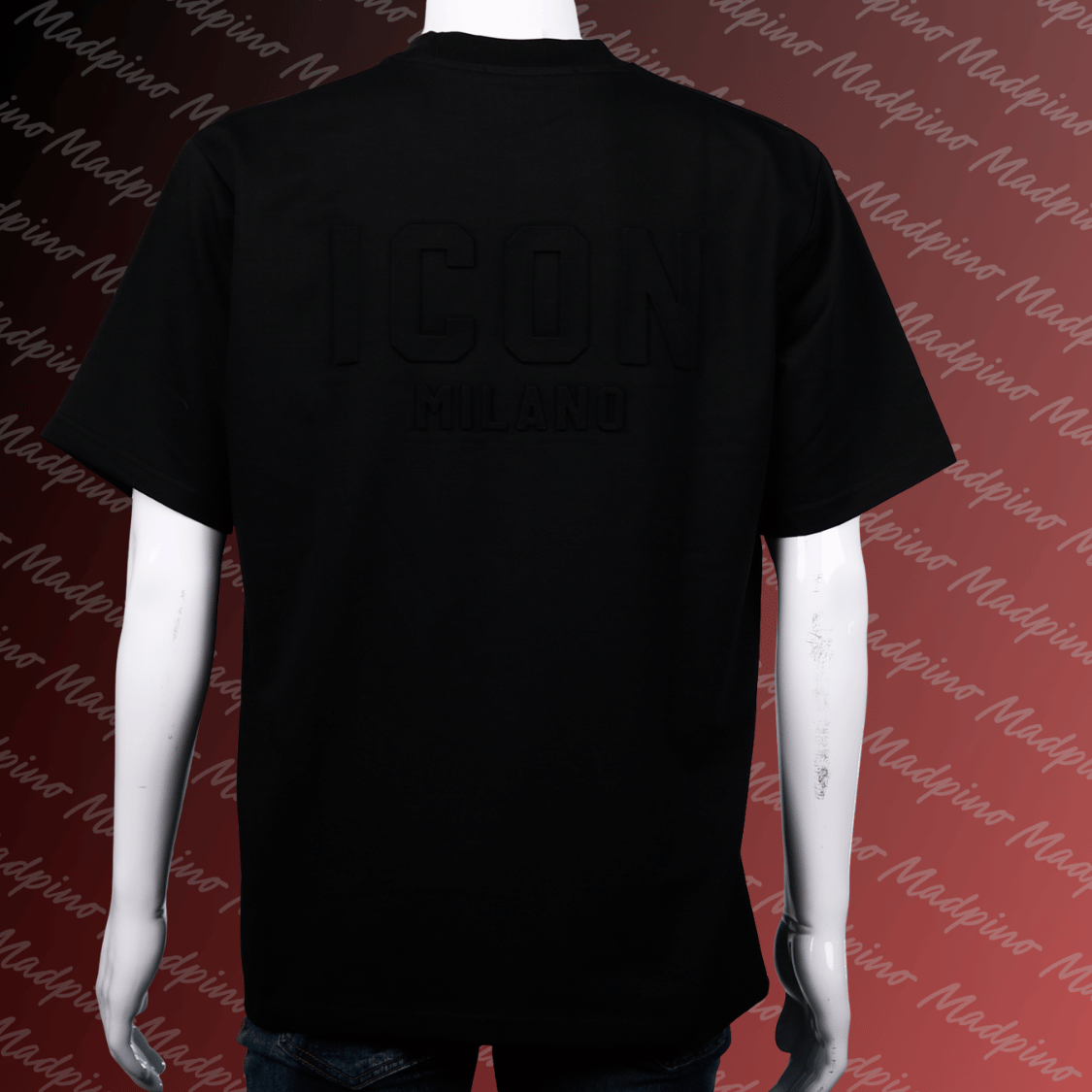 T-Shirt - Red Bar Chenille