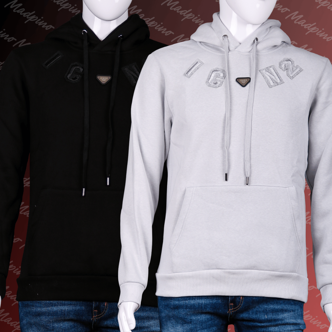 Hoodie - Noir Badge