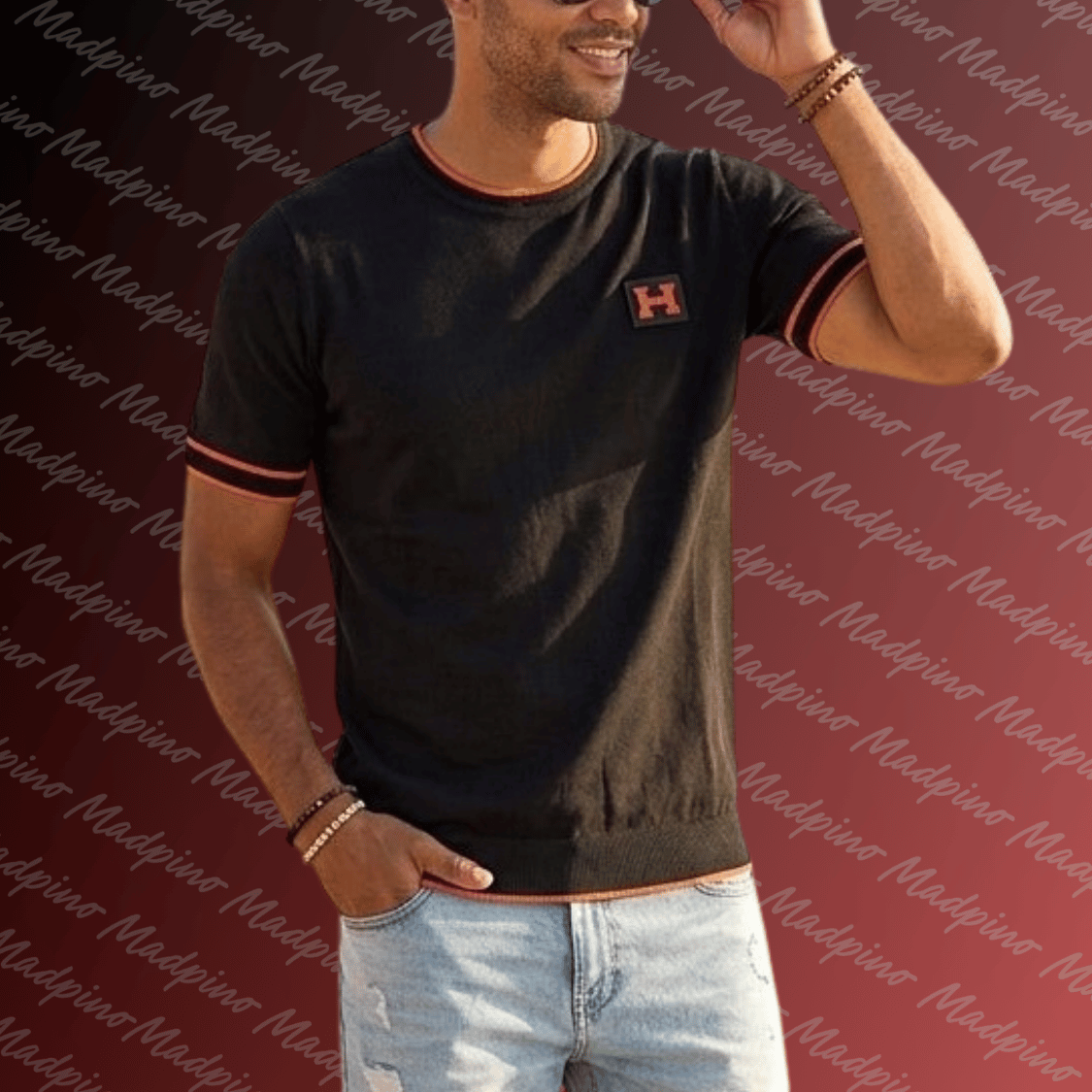 T-Shirt - H-Logo Contrast