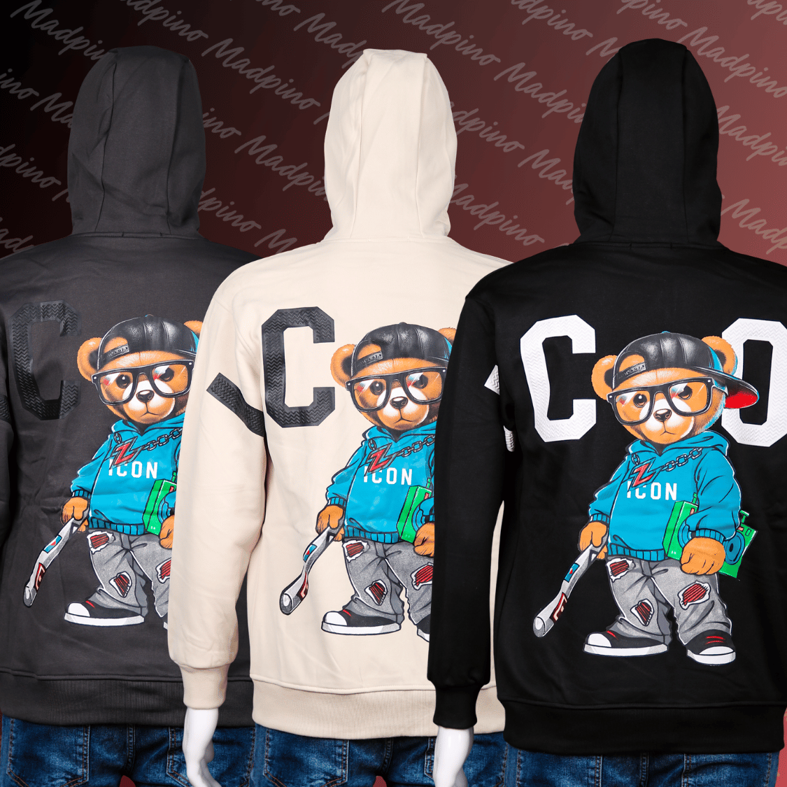 Hoodie - Street Bear