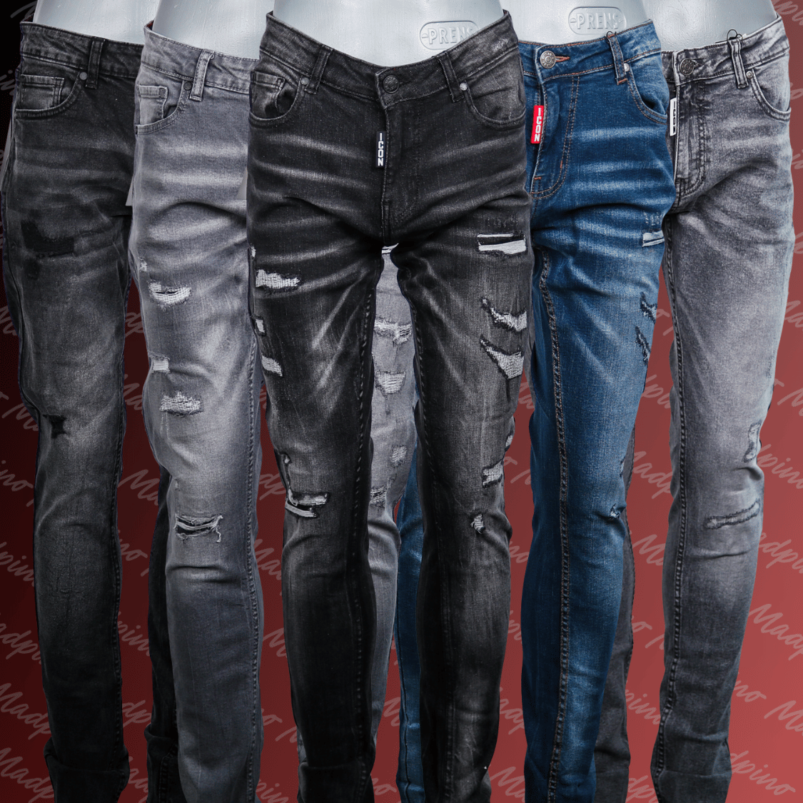 Jeans - Urban Flex Ripped
