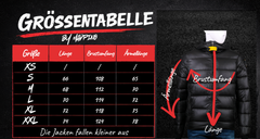 Madpino Storm Steppjacke mit Kapuze – Urban Streetwear