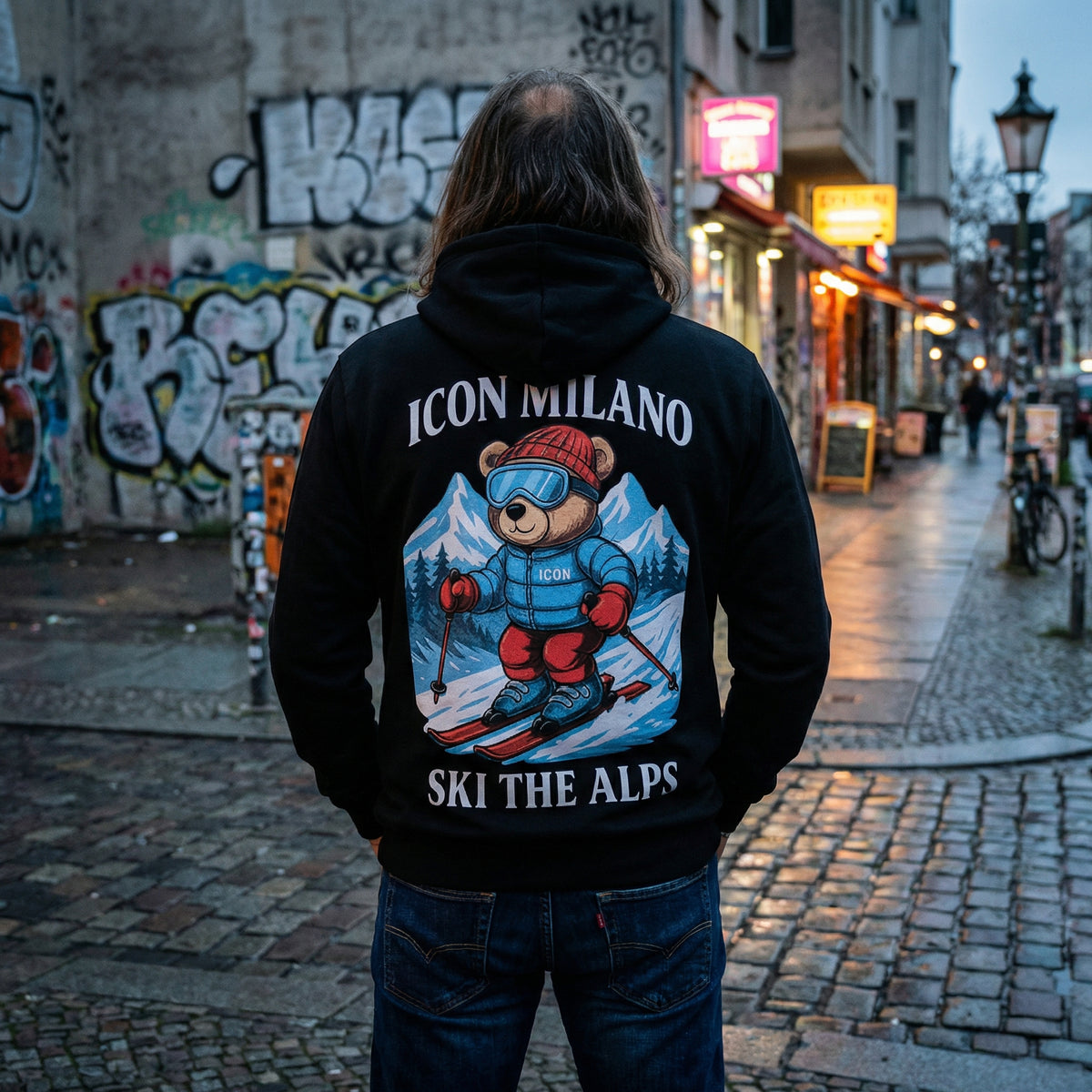 Hoodie - Alpine Bear