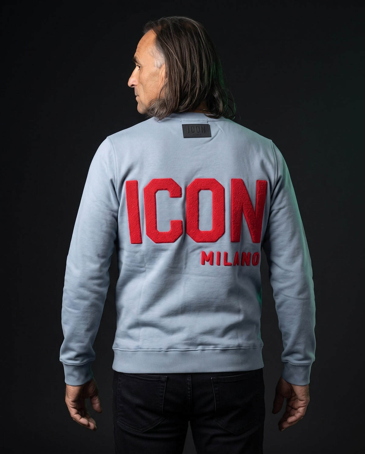 Icon Milano Pullover - Ciniglia in Blau
