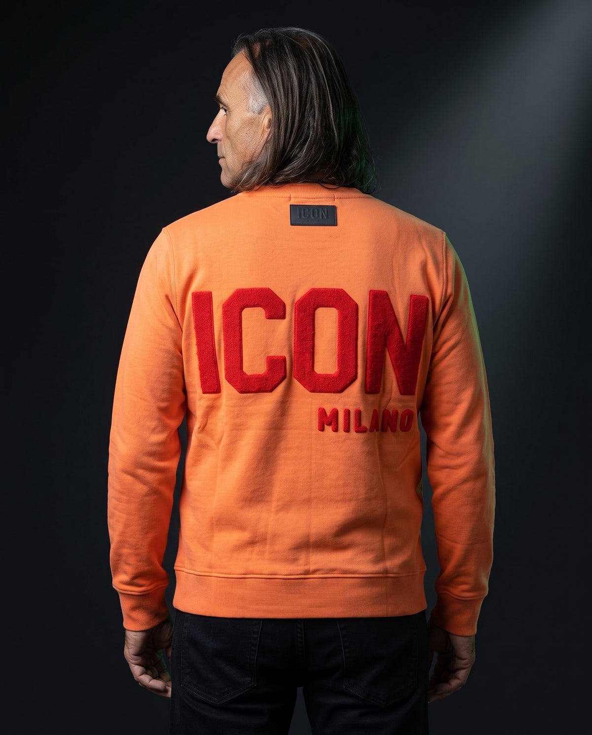 Icon Milano Pullover - Ciniglia in Coral