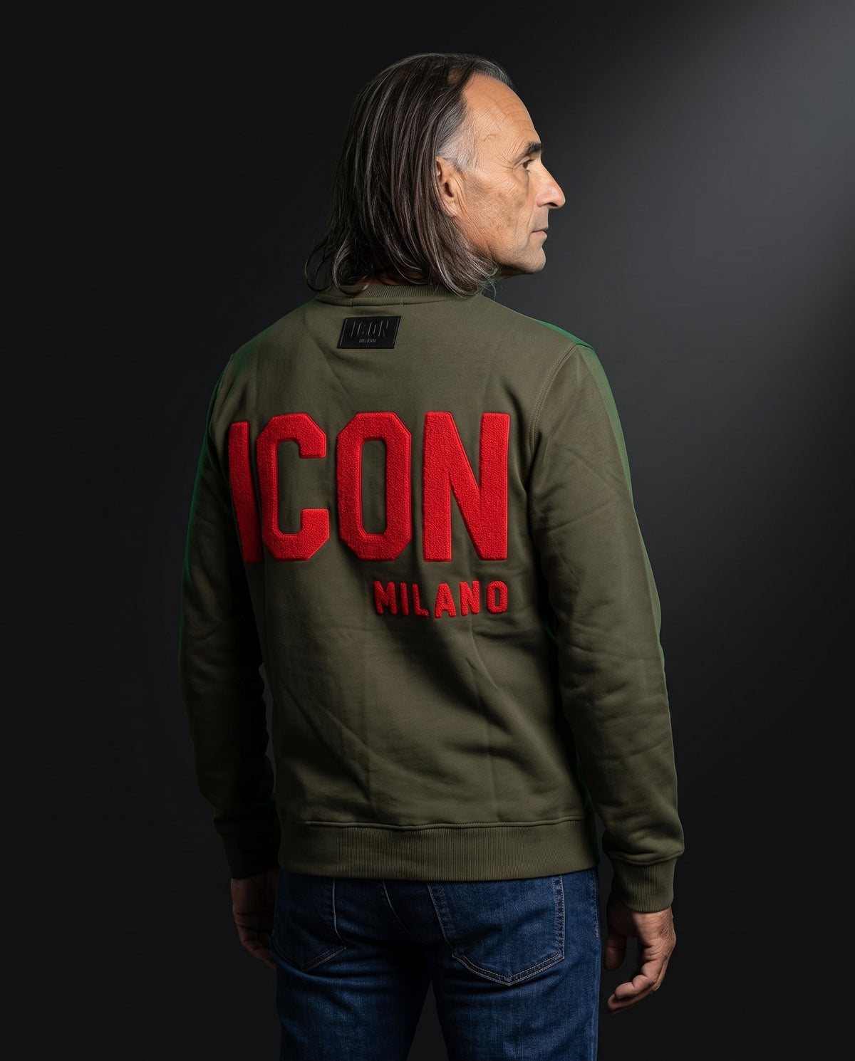 Icon Milano Pullover - Ciniglia in Grün