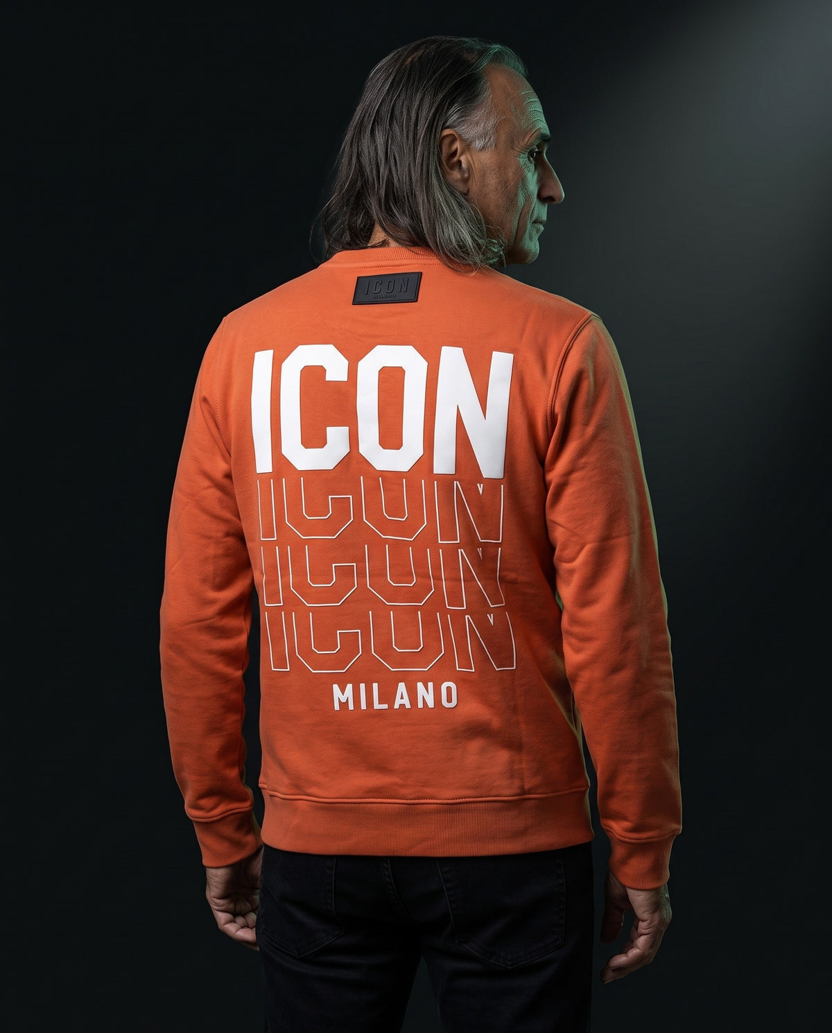 Icon Milano Pullover - Eco in Coral