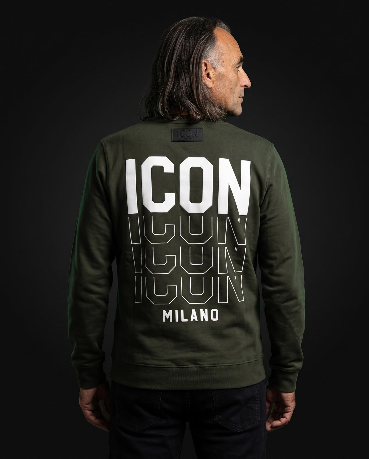 Icon Milano Pullover - Eco in Grün