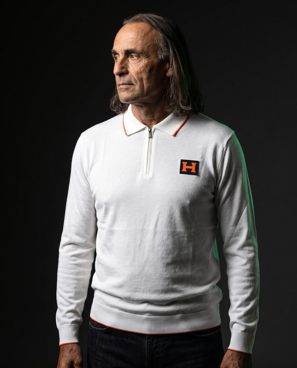 Herone Milano Pullover - Riviera in Weiß