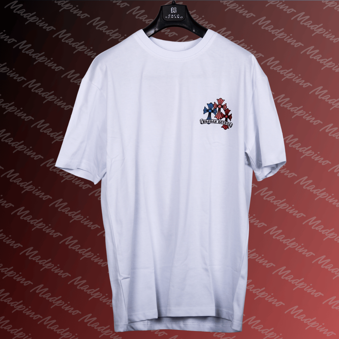T-Shirt - Broken Hearts Crosses