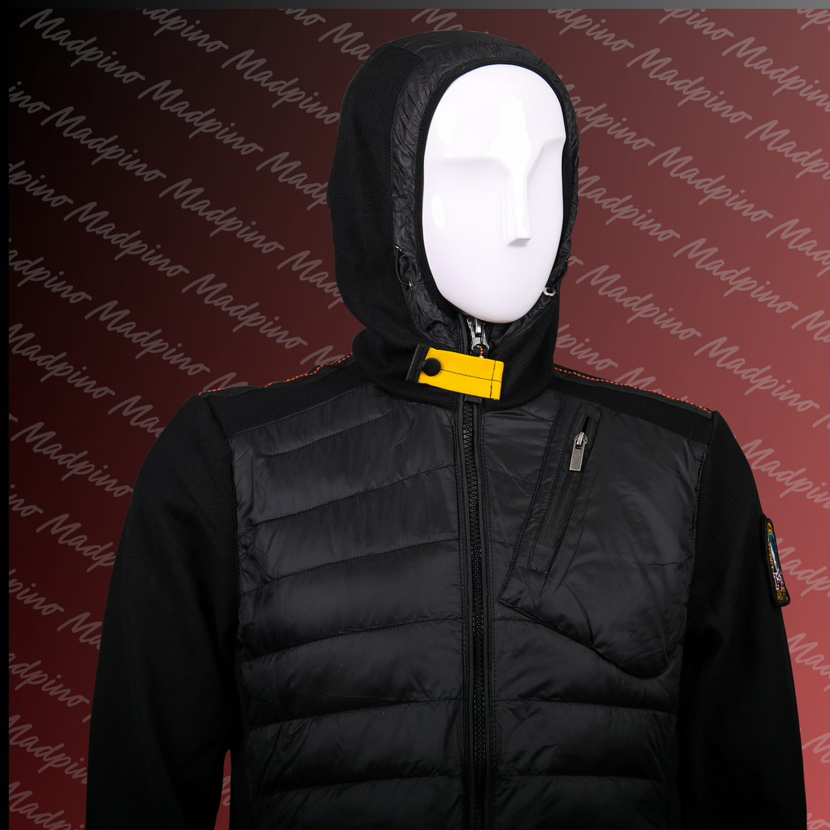 Madpino Hybrid Jacke mit Kapuze – Urban Street Style trifft Funktion