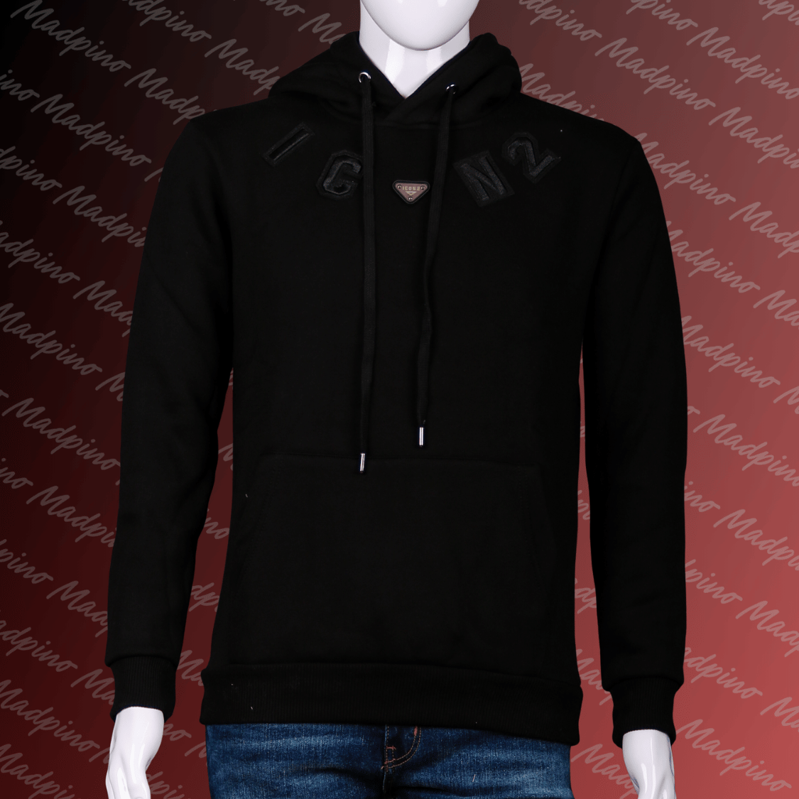 Hoodie - Noir Badge