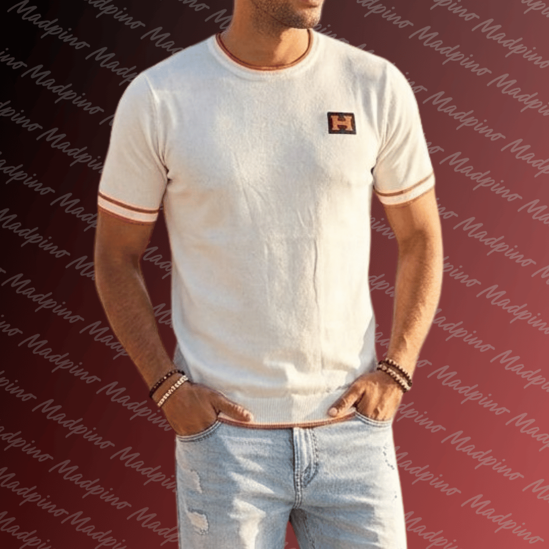 T-Shirt - H-Logo Contrast