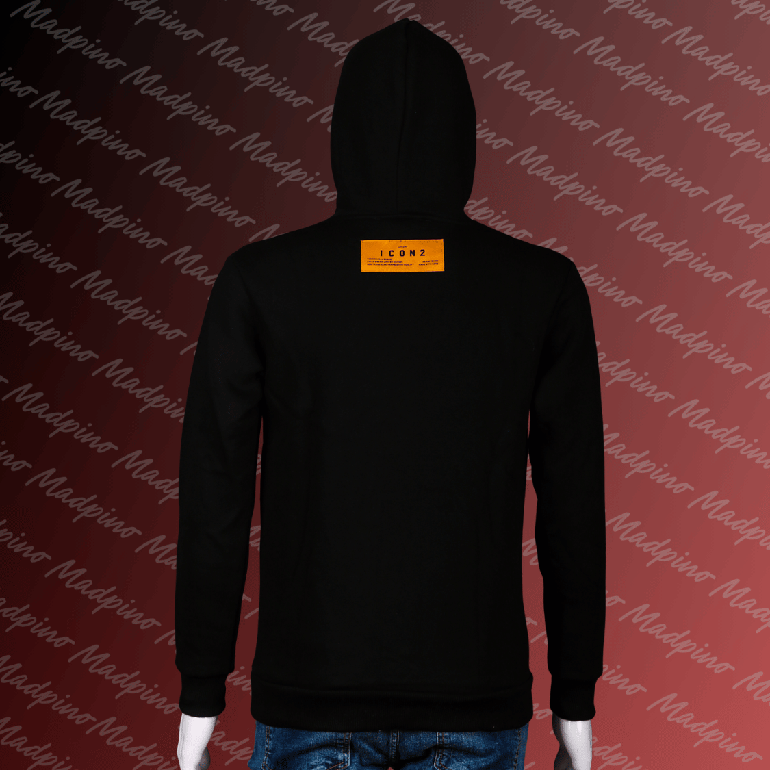 Hoodie - Noir Badge