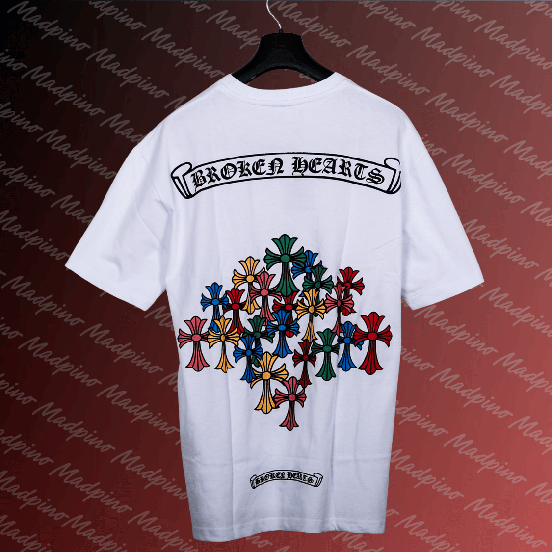 T-Shirt - Broken Hearts Crosses