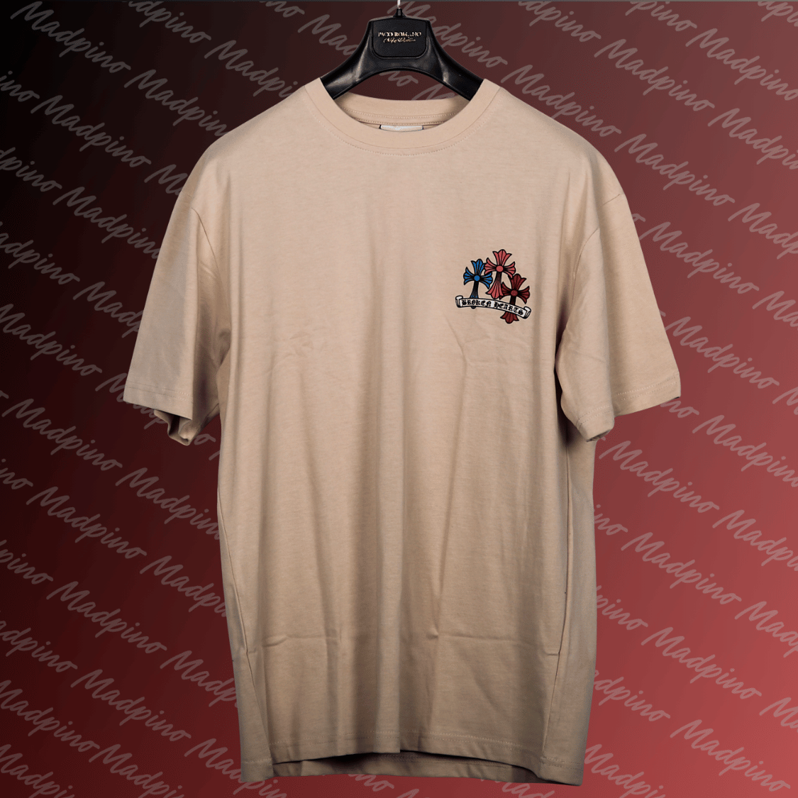 T-Shirt - Broken Hearts Crosses