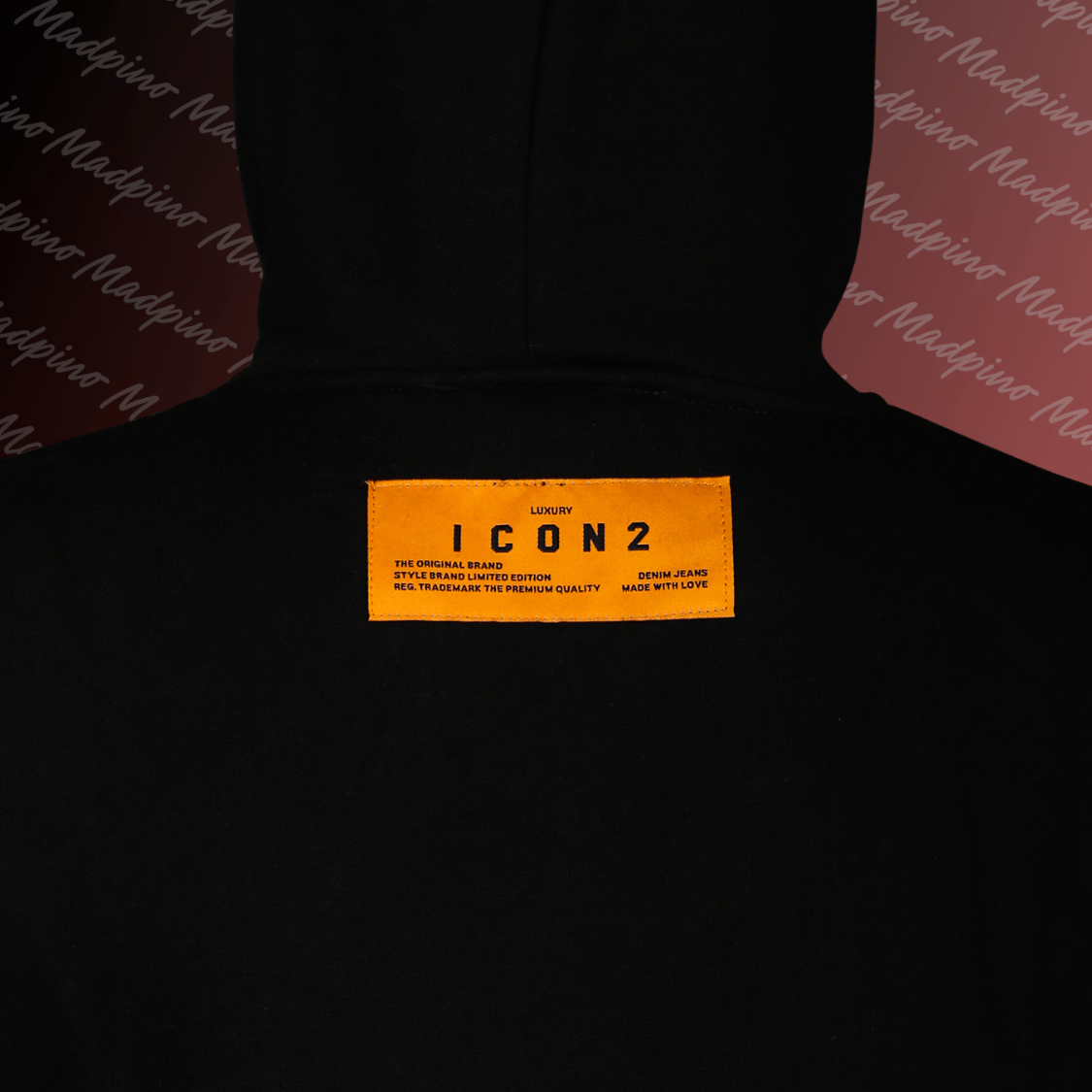 Hoodie - Noir Badge