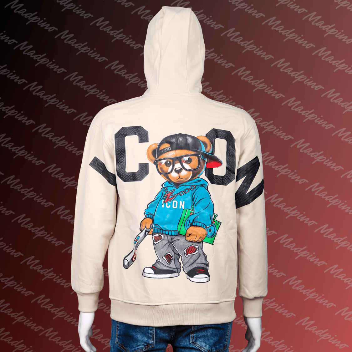 Hoodie - Street Bear