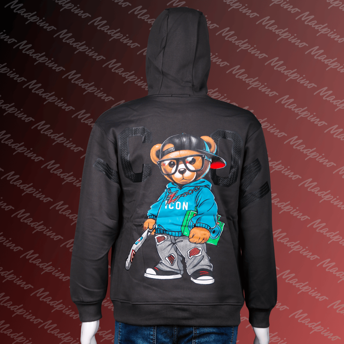 Hoodie - Street Bear