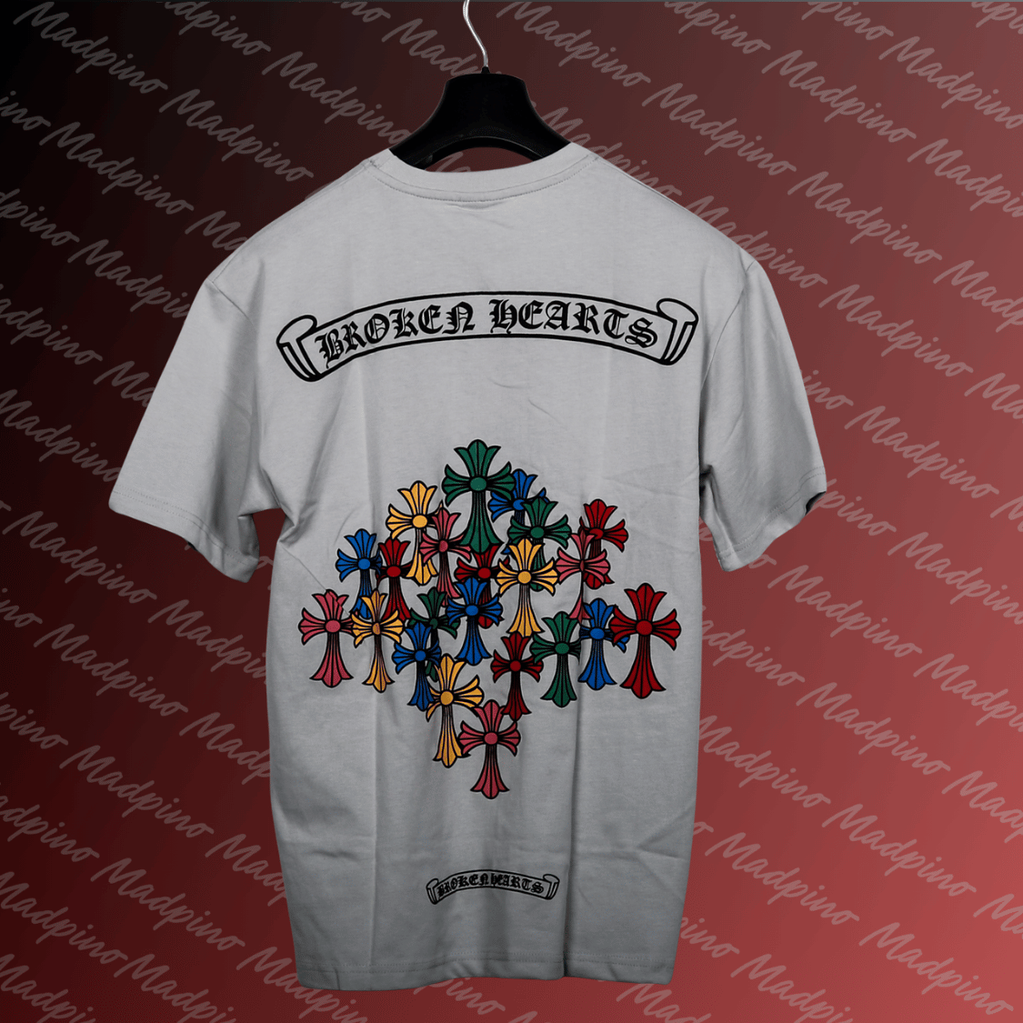 T-Shirt - Broken Hearts Crosses