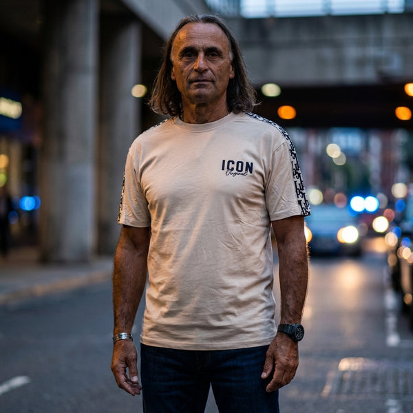 T-Shirt - Side-Stripe Logo
