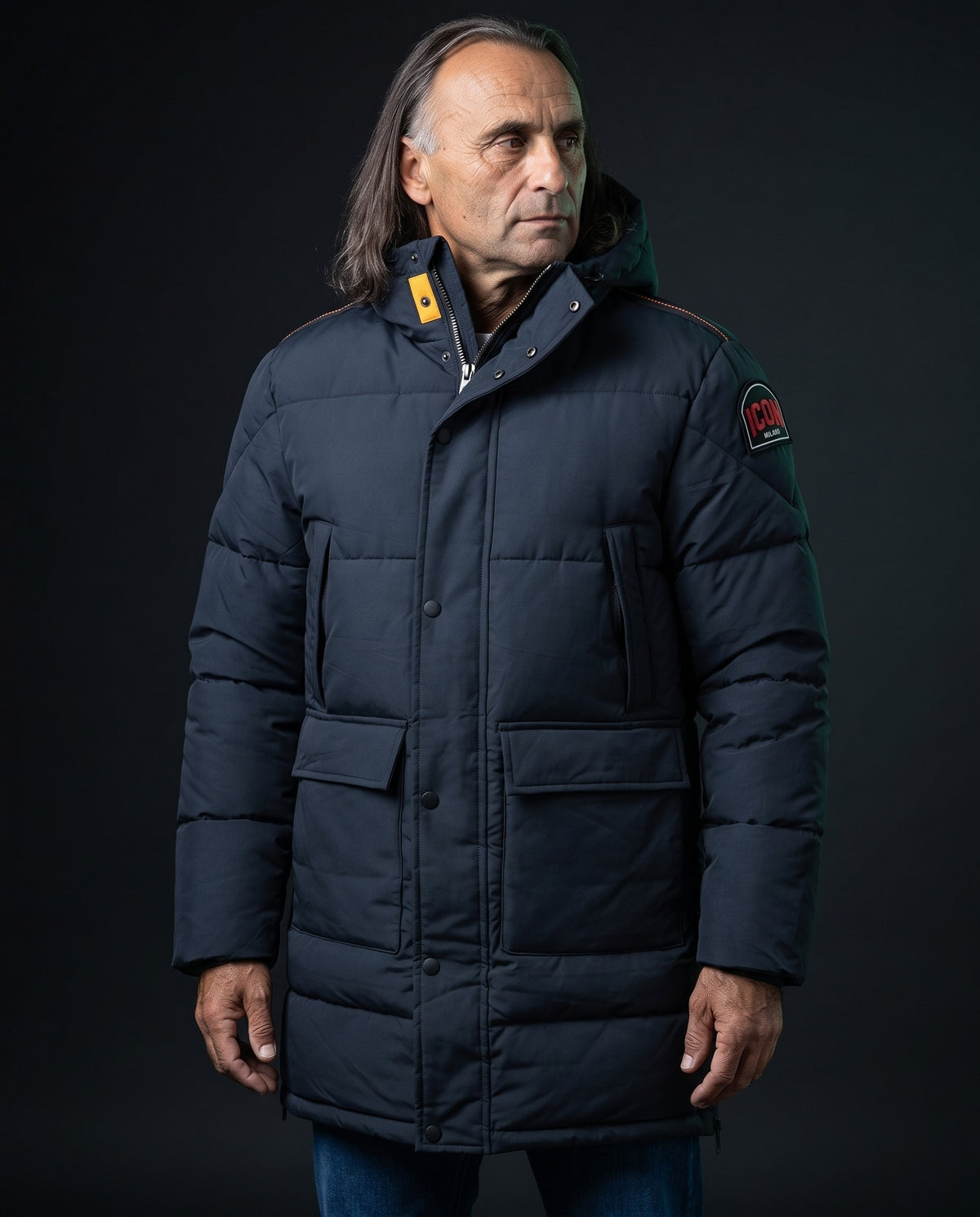 Icon Milano Jacke - Bormio in Blau