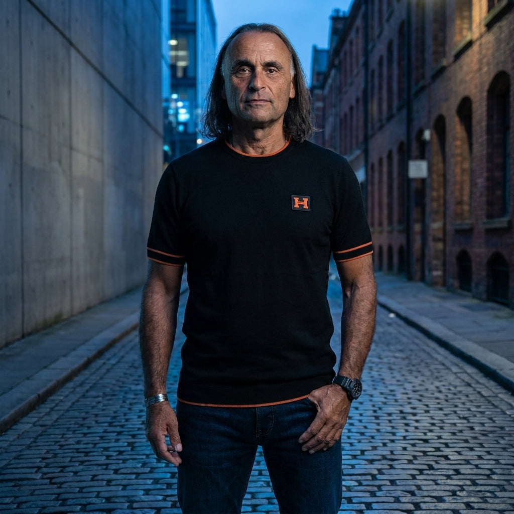 T-Shirt - H-Logo Contrast